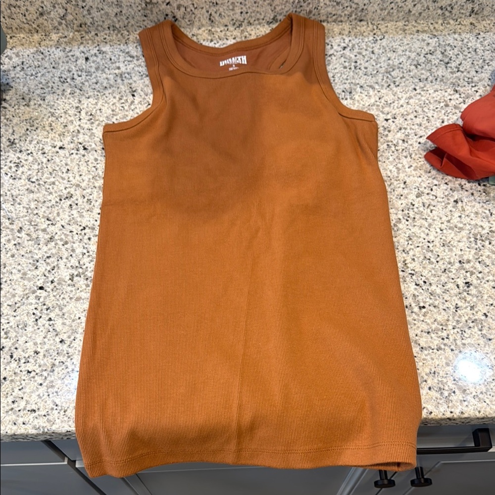 Orange Tank Top